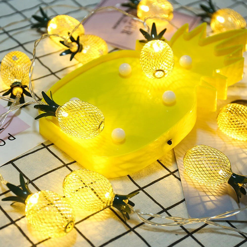 USB Powered Pineapple LED String Light