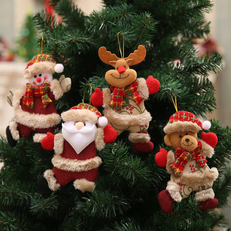 Snowman Tree Pendant Doll Hang Decoration