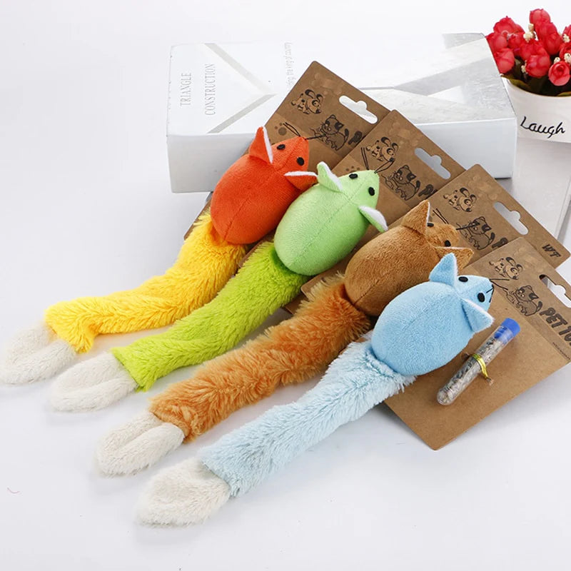 Plush Mice Shape Cat Toys