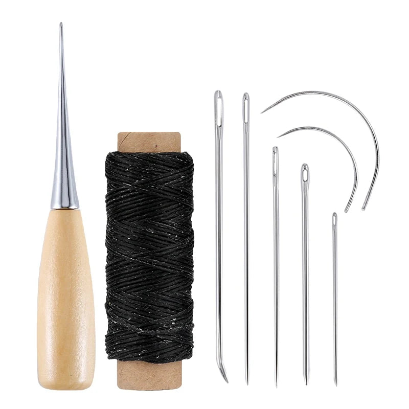 Leather Sewing Kit with Waxed Thread
