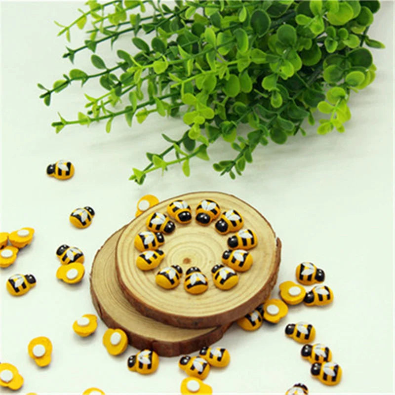 Bee Wooden Mini DIY Scrapbooking Easter Decoration