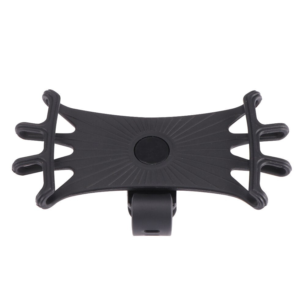 Electric Scooter Accessories, Portable, Durable, GPS Rotation, Easy Installation, Silicone Handlebar Phone Rack