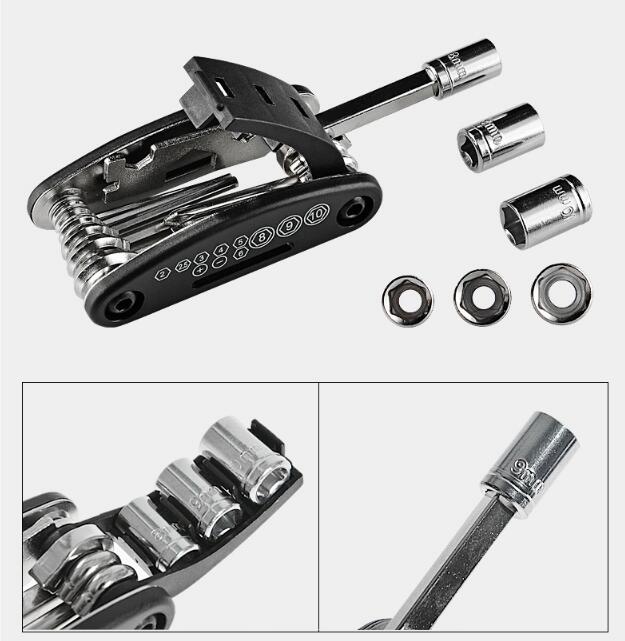 15-In-1 Bike/ Bicycle Repair Tools Kit