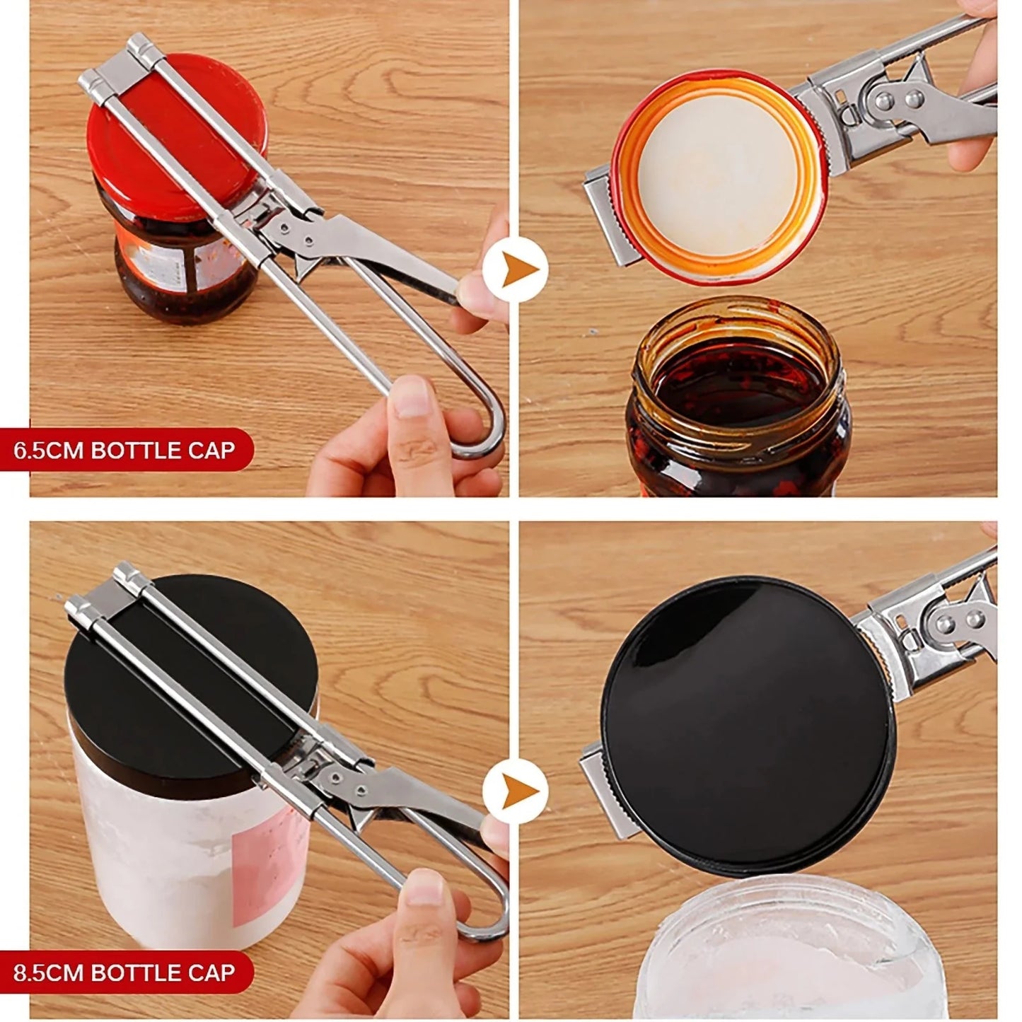 Adjustable Multi Function Bottle Cap Opener