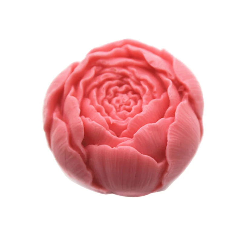 3D- Soap Mold, Flower Rose Candle, Wax Silicon Cake Decoration