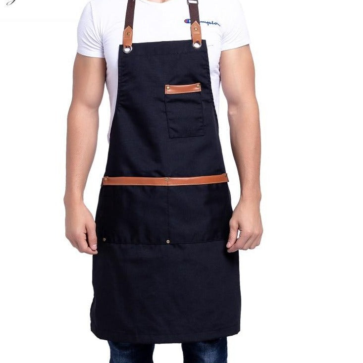 Adjustable Cooking Kitchen Aprons With Tool Pockets