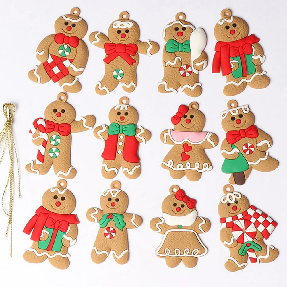 Gingerbread Man Christmas Tree Decorating Tools