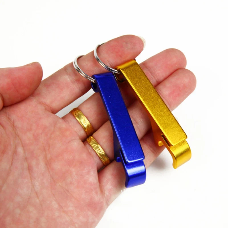 Mini Pocket Aluminum Alloy Beer Bottle Opener Keychain