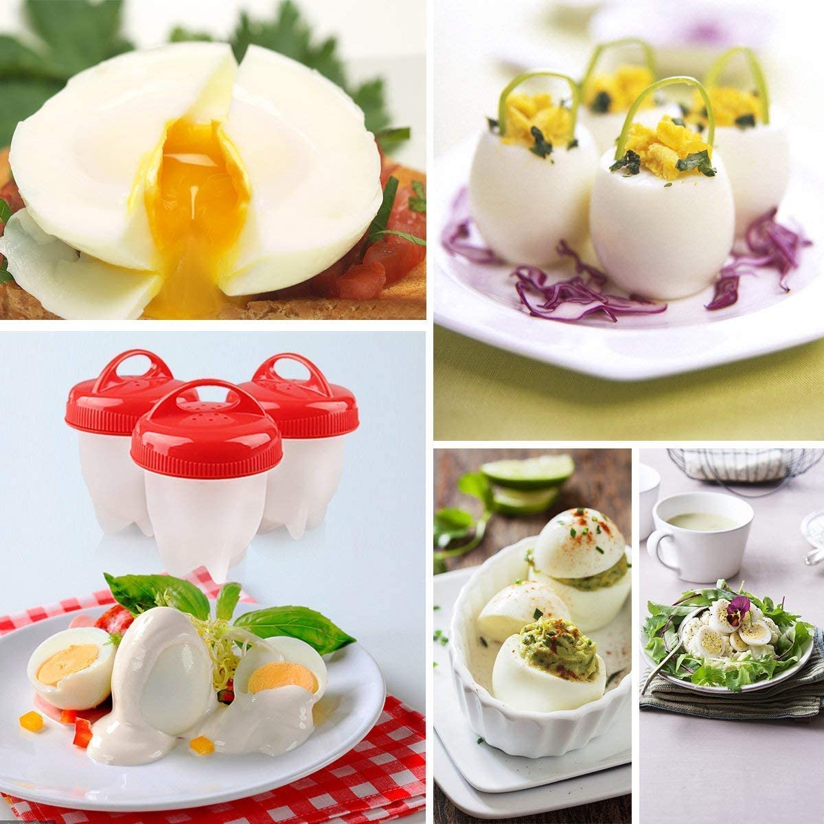 Multifunction Egg Slicers, Section Cutter Divider