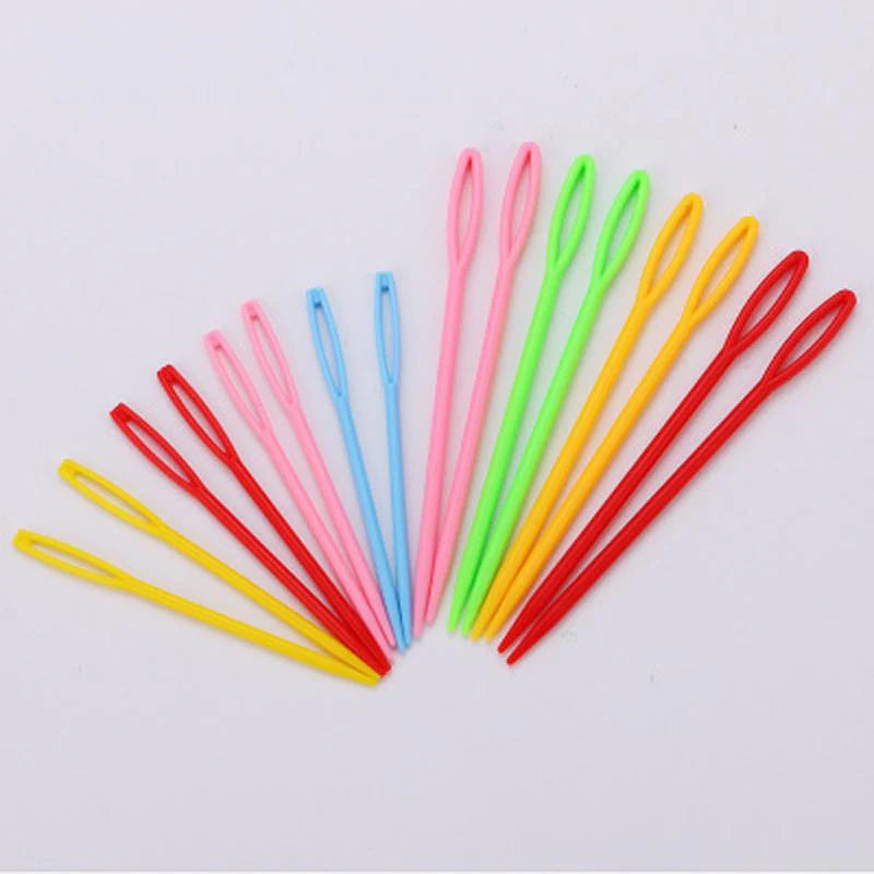 Plastic Sewing Needles Crochet Hook DIY Sweater Weaving Tool