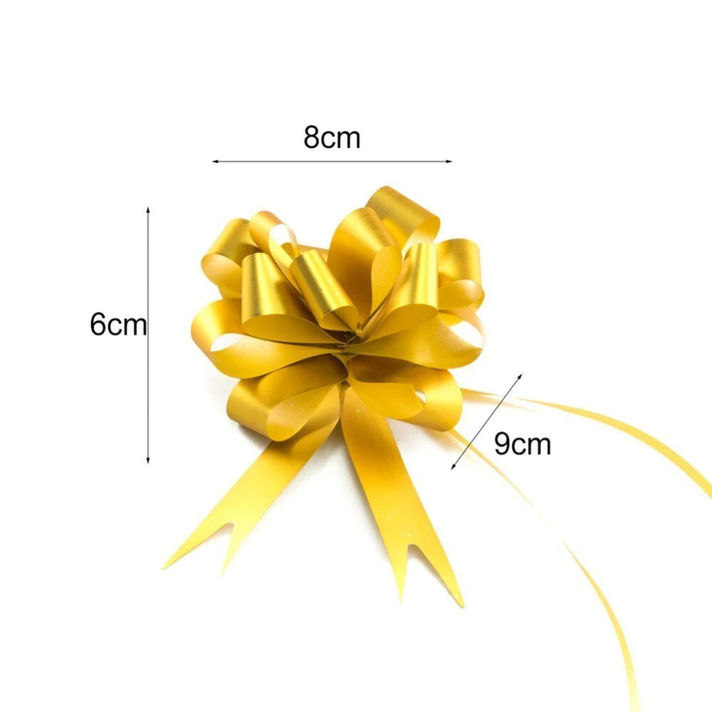 Pull Bow Gift Ribbons Flower Wrappers