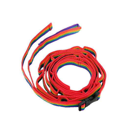 Hanging Rope, Rainbow Tent Cup, Hang Lamp For Outdoors Clothes, Line Weave