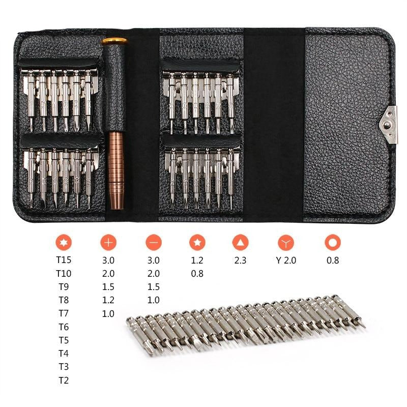 25 in 1 Torx Multifunctional Opening Repair Precision Screwdriver Set