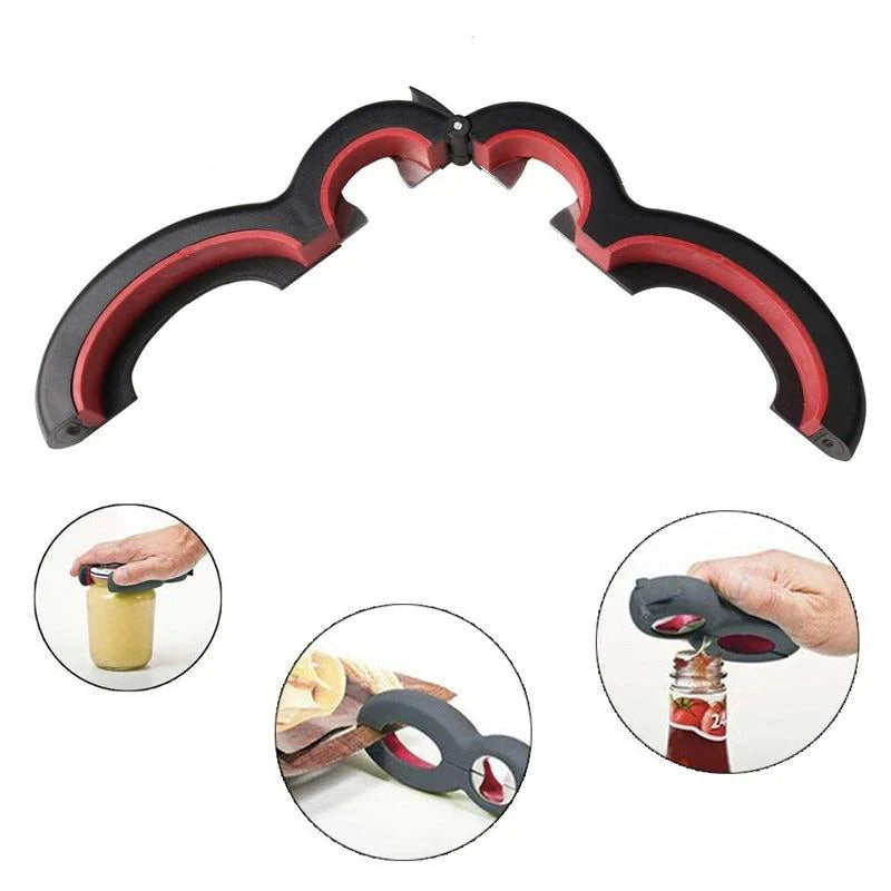 Multi-Function Twist Bottle Opener