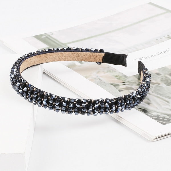 Women Girls Rhinestone Hair Band