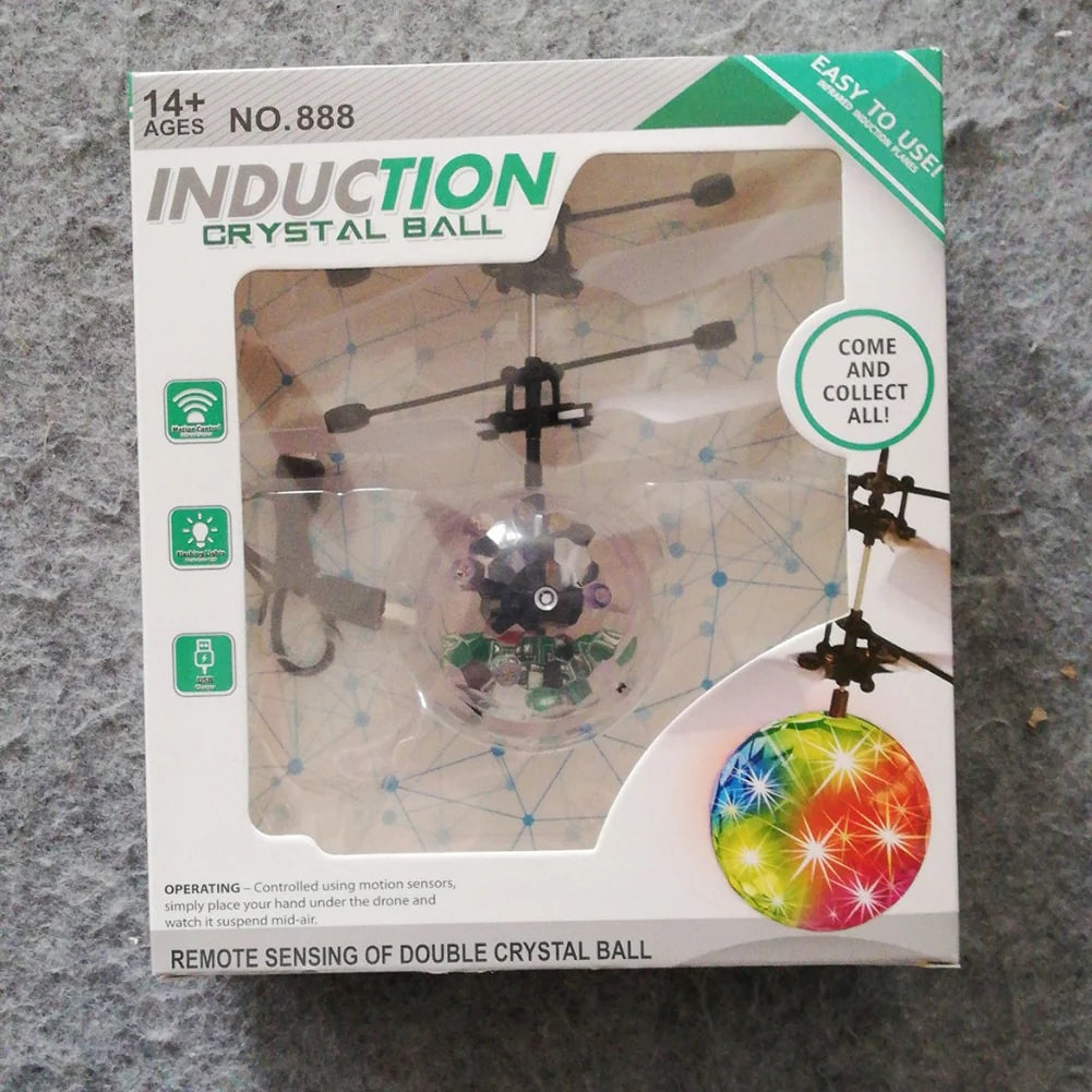 LED Flashing Light- Aircraft Flying Ball Drone, Remote Control, Helicopter Toy