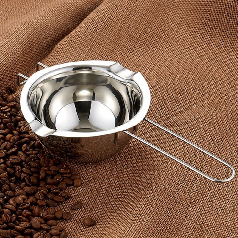 Stainless, Double Boiler Bowl - Chocolate Butter Melting Pot Pan