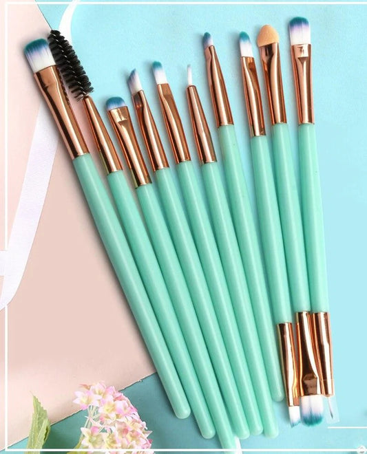 Powder Eyeliner Eyelash Lip Make Up Brushes