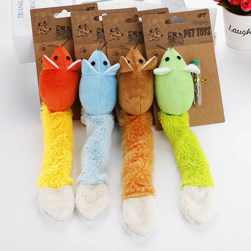 Plush Mice Shape Cat Toys