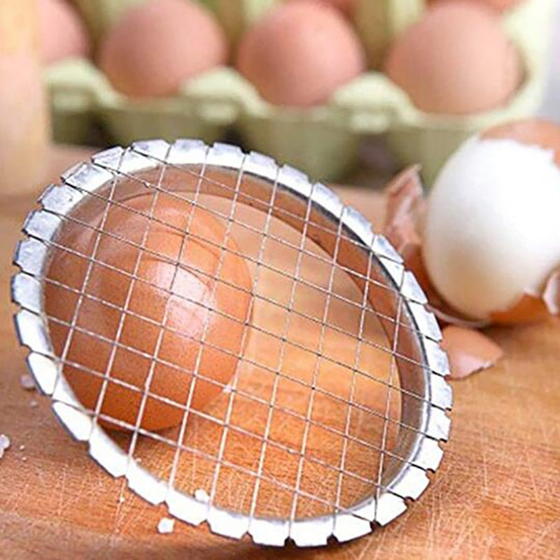 Multifunction Plastic Egg Slicers Section Cutter Divider