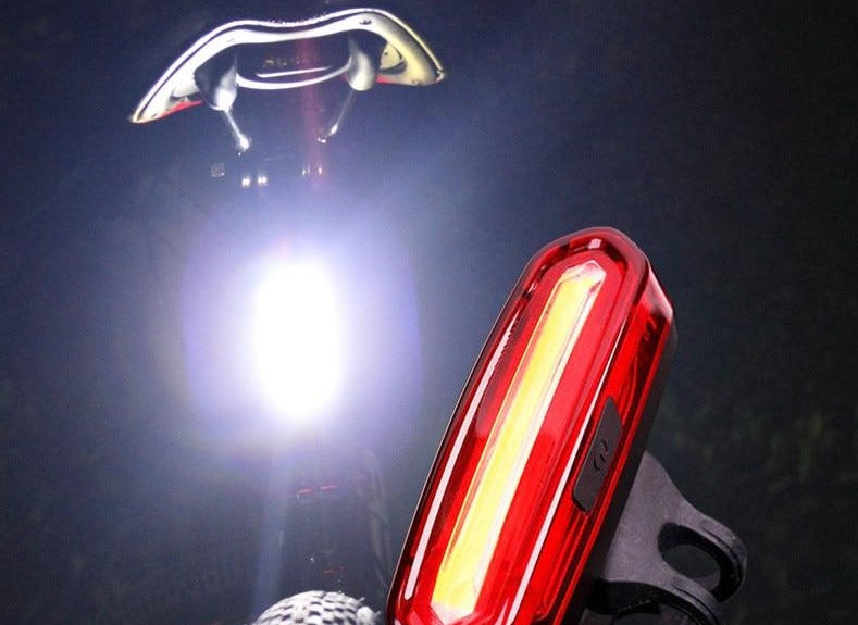 USB Rechargeable- Powerful Bicycle Rear Tail Lights, Lamp Accessories