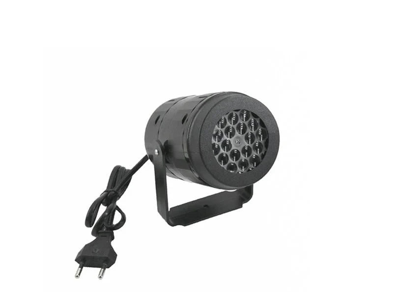 LED Stage Lights, Snowflake Light, White Snowstorm Projector Lamp