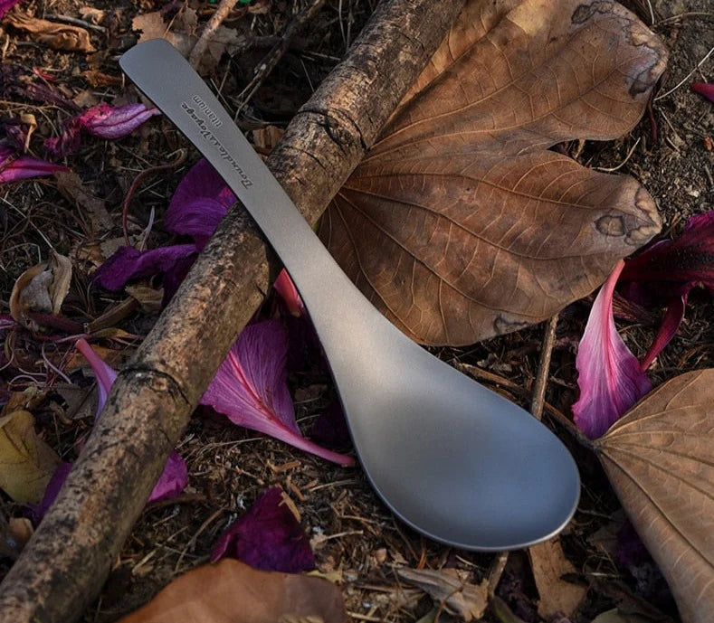 Titanium Spoon for Camping Travel Home