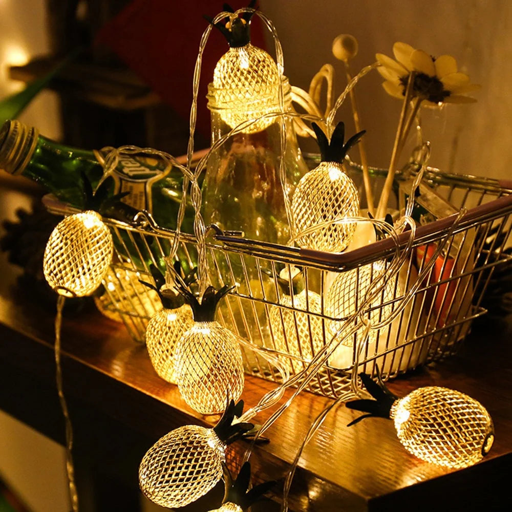 USB Powered Pineapple LED String Light