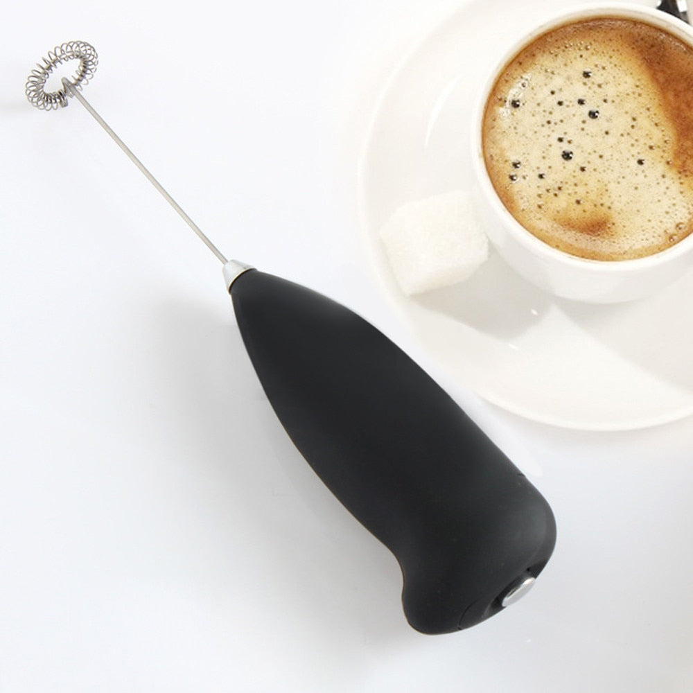 Kitchen Electric Hand Whisk Mixer, Coffee Milk Egg Beater