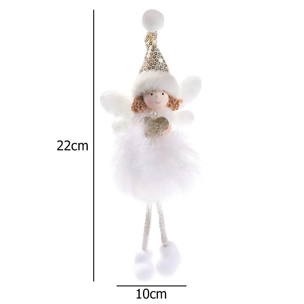 Christmas Angel Feather Dolls