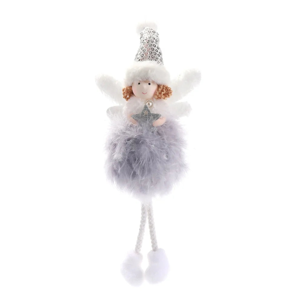 Christmas Angel Feather Dolls