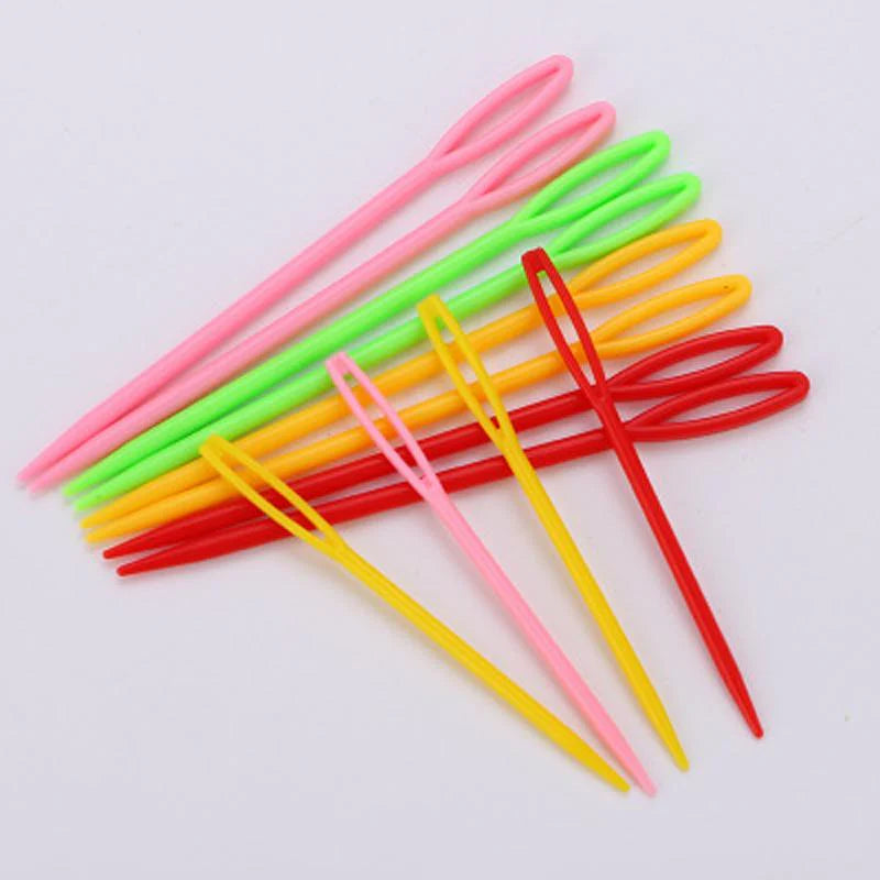 Plastic Sewing Needles Crochet Hook DIY Sweater Weaving Tool