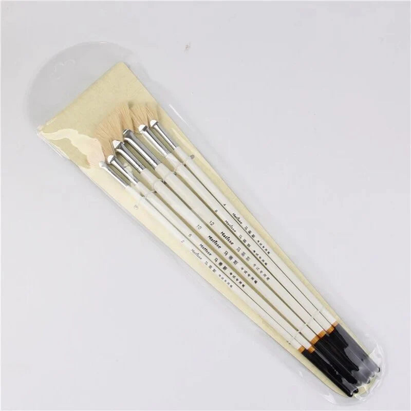 Pig 's Bristles Hair Artist Drawing Painting Brushes