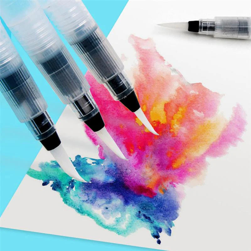 Water Soluble Colored Brush Pens