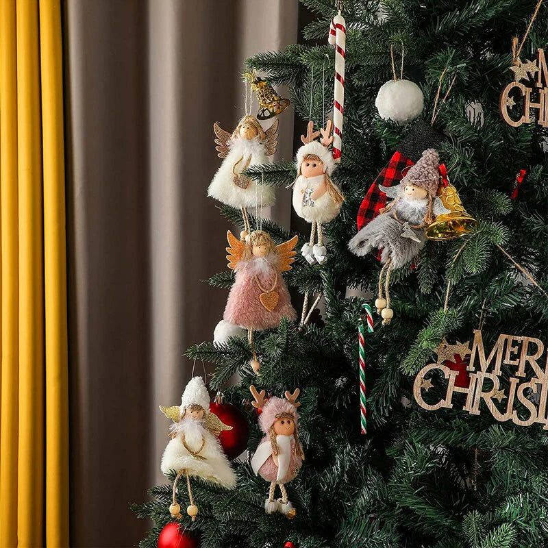 New Year Angel Doll Christmas Tree Hanging Ornaments