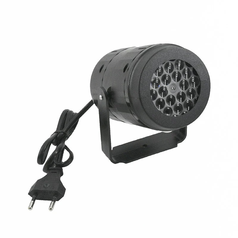 LED Stage Lights, Snowflake Light, White Snowstorm Projector Lamp