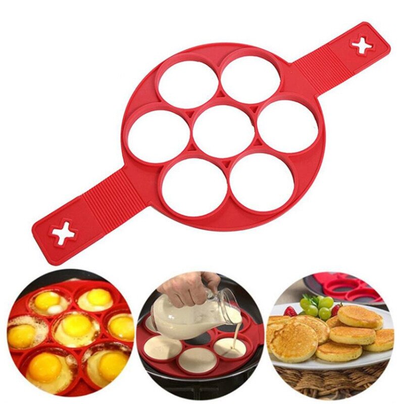 Silicone Non-Stick Egg Pancake Maker, Mold