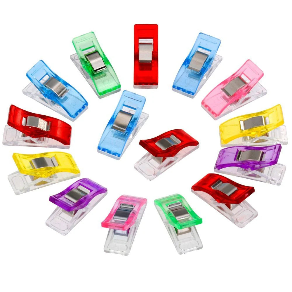 Diy Patchwork Plastic Clips Hemming Sewing Tools