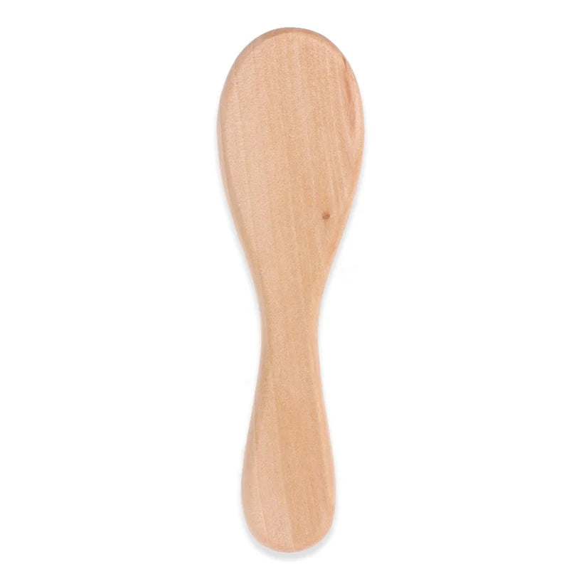 Wooden Handle- Comb Head Massager, Hair Brush For Baby