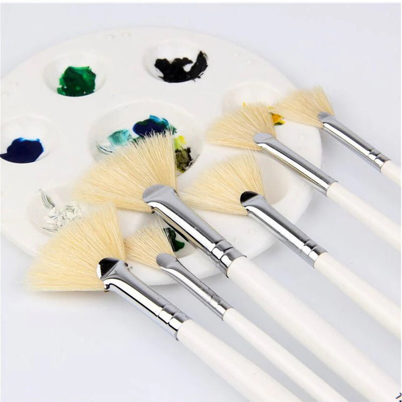 Pig 's Bristles Hair Artist Drawing Painting Brushes