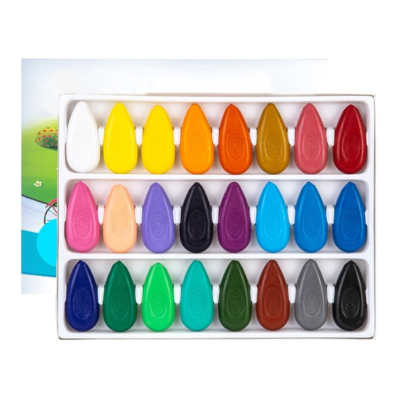 Portable Finger Crayons Set