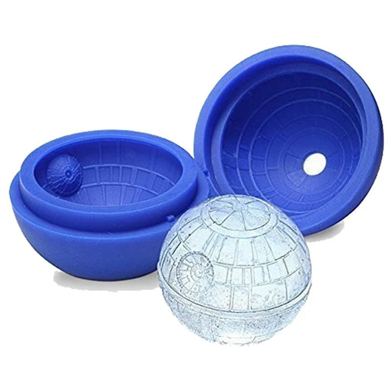 Ice Ball Tray Desert Sphere Mould For Party - Star Wars Silicone Round Ice Cube Trays