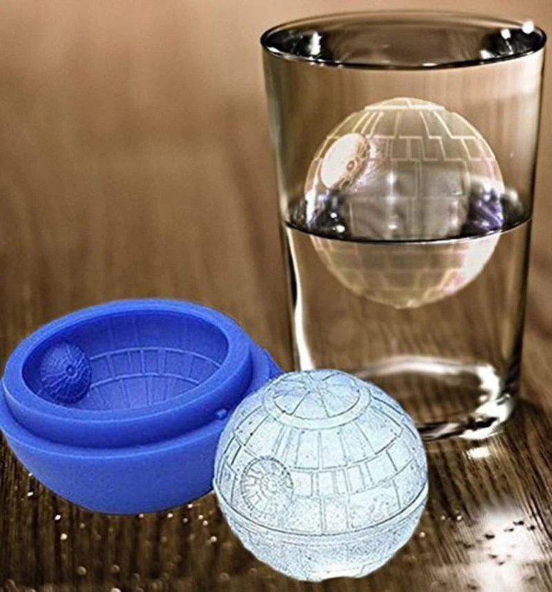 Ice Ball Tray Desert Sphere Mould For Party - Star Wars Silicone Round Ice Cube Trays