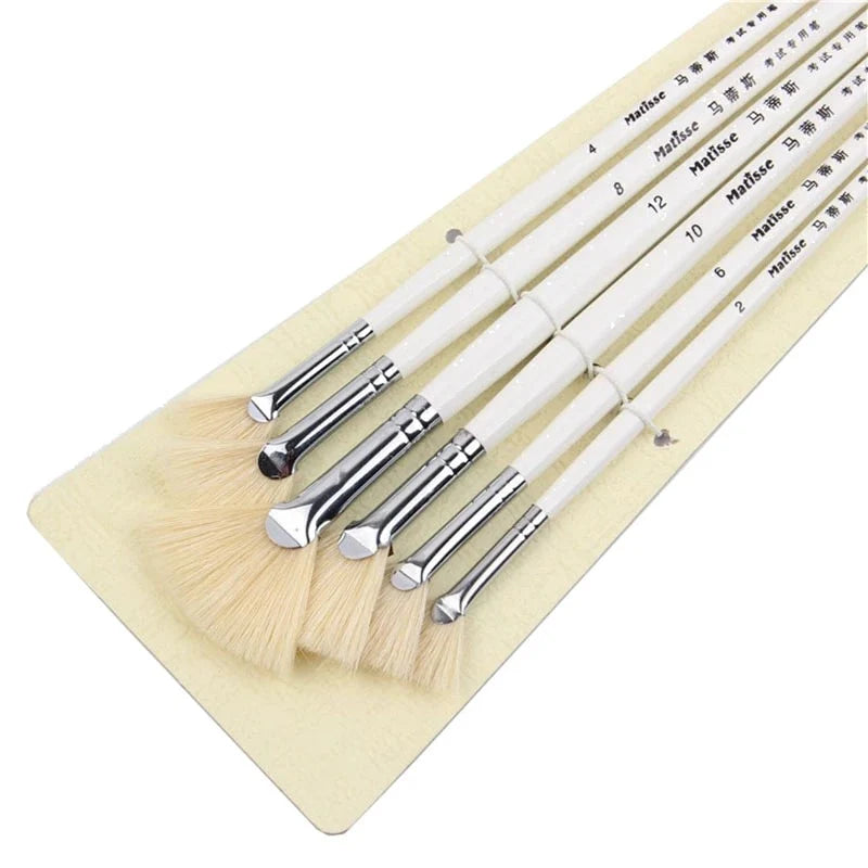 Pig 's Bristles Hair Artist Drawing Painting Brushes