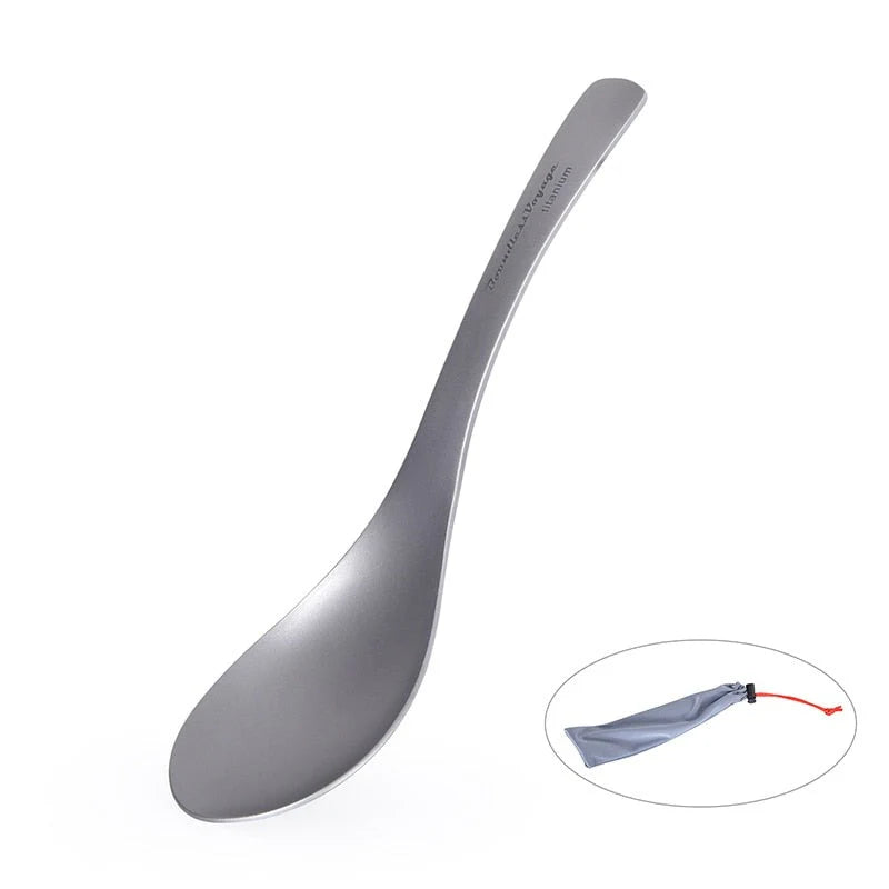 Titanium Spoon for Camping Travel Home