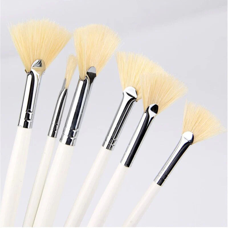 Pig 's Bristles Hair Artist Drawing Painting Brushes