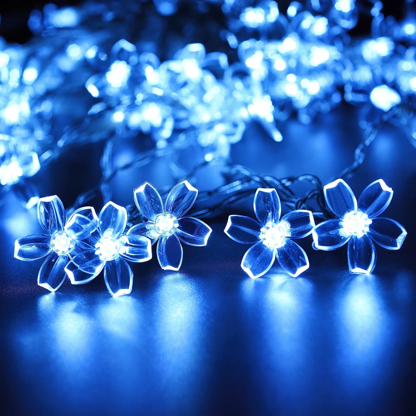 Outdoor Solar String Christmas Lights