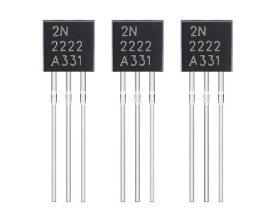 ALLECIN 2N2222 2N2222A Amplifier Transistors NPN Silicon Transistor TO-92 60V 800mA