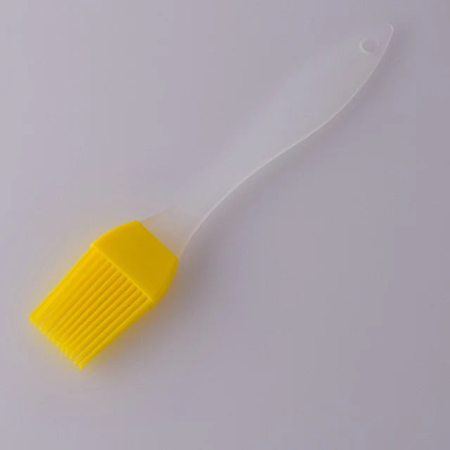 Silicone small barbecue brush - Heat resistant lint free kitchen baking tools cake